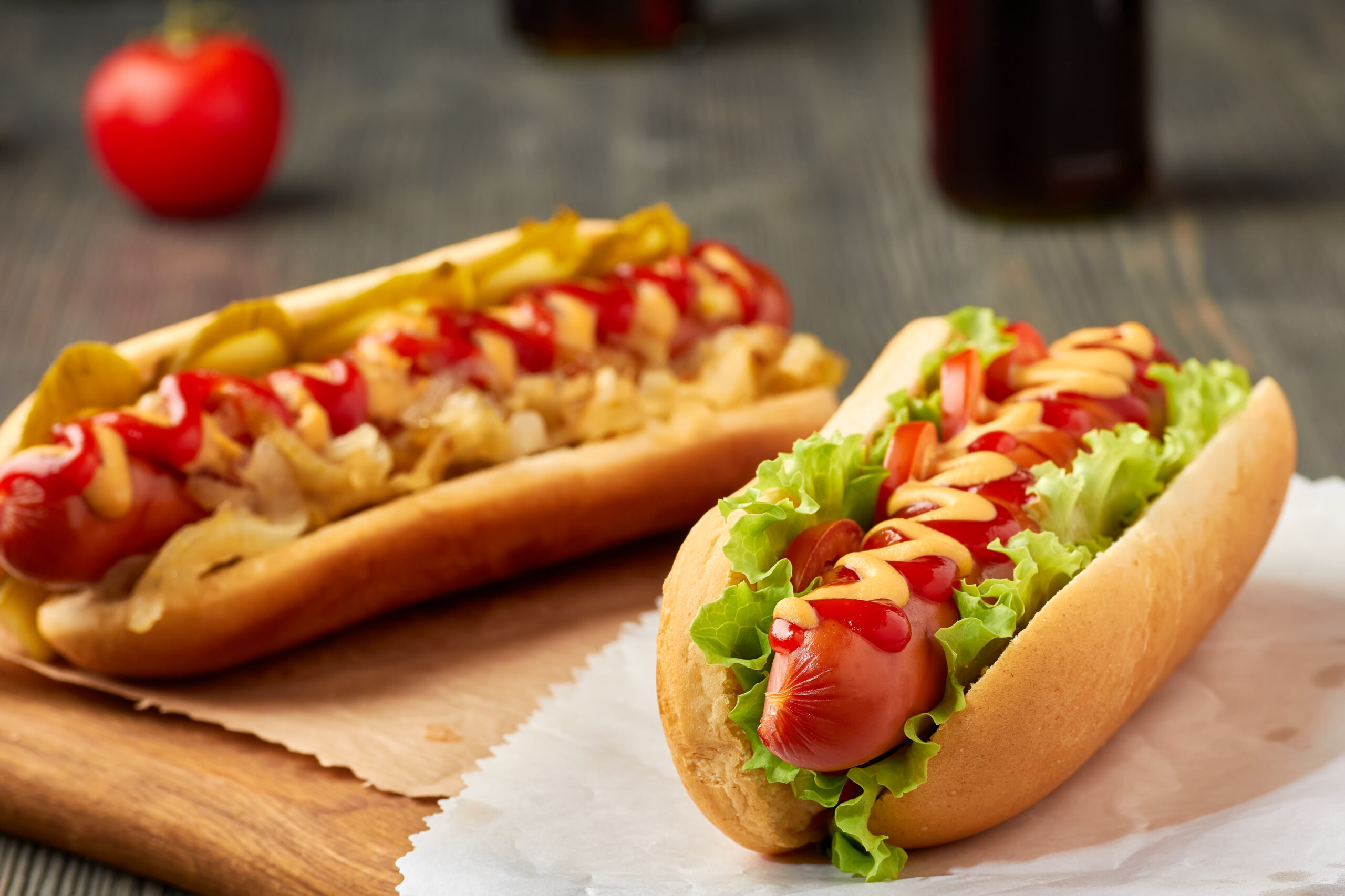 przepis na hot dogi